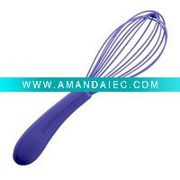 Wholesale All Purpose Balloon Silicone Egg Whisk w/ Stainless Steel Hand & Skidproof Rubber
