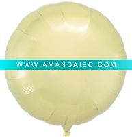 Wholesale 18 inch Round Foil Balloon Ivory Ibrex