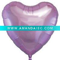 Wholesale 18 inch Heart Foil Balloon Lavender Ibrex