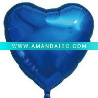 Wholesale 18 inch Heart Foil Balloon Blue Ibrex