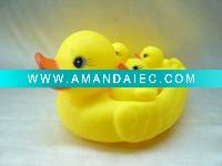 Wholesale hot sell plastic toy rubber duck
