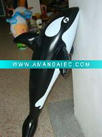 Wholesale new inflatable dolphin toy meet CE cetificate