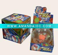 Wholesale supply plastic basketball play set w/light