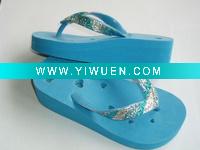 girls high heels eva wedges