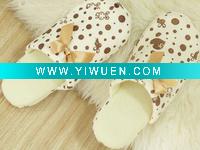 Wholesale girls short plush house slippers