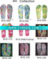 Wholesale 2011 fashion men slippers sandal