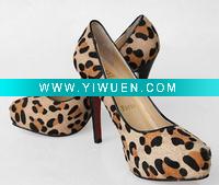 2011 horse hair sexy lady shoes