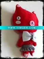 Wholesale Cat Dolls Red Girl for valentine by Siamcivilize