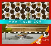 Wholesale Fashion flowers vinyl/PVC wallpaper
