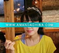 Wholesale Free shipping~Dreamland Jewelry Fashion hair accessory Top Sell Hair claw acrylic hairband WFK0019