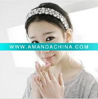 Wholesale Free shipping~Dreamland Jewelry Fashion hair accessory Top Sell Hair claw acrylic hairband WFK0017