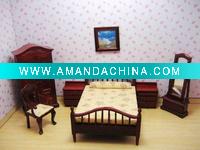 Wholesale Dolls house furniture wooden toys