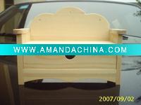 Wholesale Natural color wooden toy chair