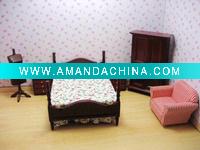 Wholesale Dolls house furniture wooden toys