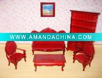 Wholesale Dolls Houses Miniatures Living Room furnitures Set