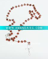 Wholesale crystal religious cross necklace