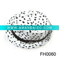 Wholesale promotion ladies fedora caps