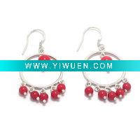 Wholesale fashionable silver chandelier earrings,jewelry factory