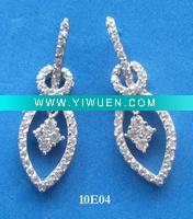 Wholesale 2010 fashion earring CZ