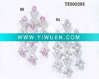 Wholesale 2011 Evergreen Chandelier Silver Earrings