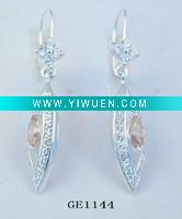 Wholesale CZ earrings Cubic ziconia jewelry earrings manufacturer