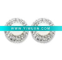 Wholesale pearl drop chandelier earrings