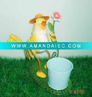 Wholesale Pot metal garden ornament