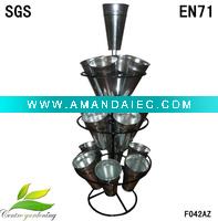 Wholesale metal garden flower stand