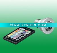 Wholesale 3W E27 REMOTE CONTROL RGB LED
