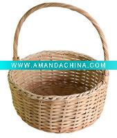 Wholesale wicker basket with handle