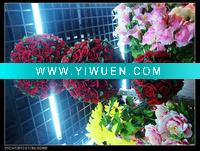 Wholesale HOT SALE wedding silk kissing roses flower ball