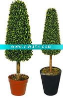 Wholesale Artificial Boxwood Pyramid topiary
