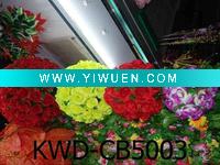 Wholesale Hydrangea Kissing Ball in Champagne - 7 Inches in Diameter