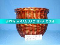 Wholesale household sundry handicraft wicker basket storage container