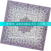 Wholesale hand painted silk bulk fashion charm scarf(three colors)