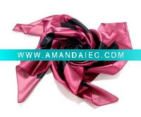 Wholesale 2012 fashion charm woman silk scarf display