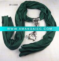 Wholesale Vogue alloy charms decorative pendant scarf