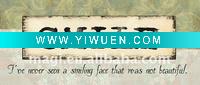 Wholesale Delicate Classic SMILE Word Wooden Crafts