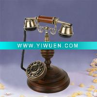 Wholesale Antique wooden craft telephone