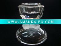 Wholesale K9 crystal candleholder ,wedding gifts, new style canleholder
