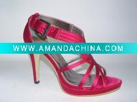 Wholesale Hot sell satin bridal shoe