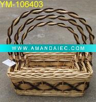 Wholesale willow christmas basket