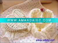 Wholesale fashion style exquisite handwoven gift christmas craft storage basket