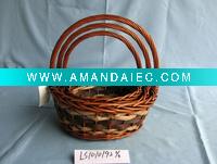 Wholesale Seasonal basket from willow for food and gift packing