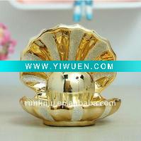 Wholesale Luxury wedding decoration ceramic shell 01213