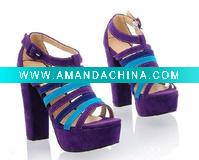 Wholesale 2012 european style lady fashion sandals