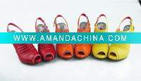 Wholesale 2011 newest roman style women's high heel sandals