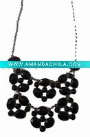 Wholesale 2011 fashion women jewelry of chunky acrylic bead necklace