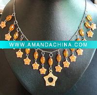 Wholesale Fashion kid's plastic/acrylic jewelry necklace