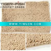 Wholesale HOT microfiber chenille bath mat